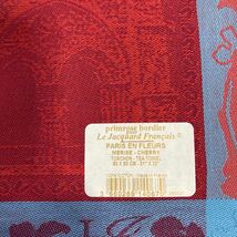 フランス製 ジャガード織り 綿100％ Tissage Moutet /ルジャカールフランセ 2枚セット マルチカバー インテリア 未使用 (4-2)_画像5