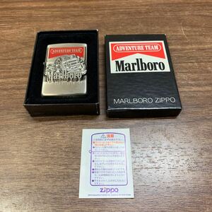 1円スタート 未使用 ZIPPO/ジッポー マルボロ/Marlboro ADVENTURE TEAM オイルライター 喫煙具 タバコ コレクション 趣味 (石897