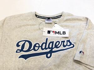 新品　MLB公式 ドジャース　半袖　Tシャツ メンズ Lサイズ　野球　大谷　ロゴ　ロサンゼルスドジャース