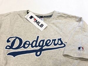 新品　MLB公式 ドジャース　半袖　M Tシャツ　大谷翔平　メジャーリーグ　ロゴ入り