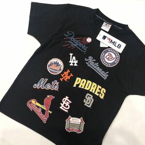 新品 MLB チームロゴ 半袖 Tシャツ 150 サイズ ドジャース パドレスの画像1