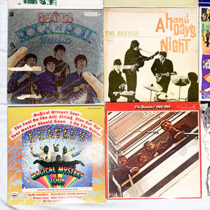 The Beatles ザ ビートルズ LP レコード 11枚セット 東芝EMI アルバム まとめて アナログ盤 希少 米 ブート WISKEY FLATS込み  の画像3
