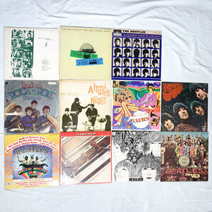 The Beatles ザ ビートルズ LP レコード 11枚セット 東芝EMI アルバム まとめて アナログ盤 希少 米 ブート WISKEY FLATS込み  の画像1