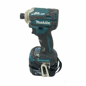 KS USED makita マキタ 充電式インパクトドライバ TD161D バッテリー BL1460B 6.0Ah 14.4V 電動工具 工具 動作確認済み ケース付の画像1