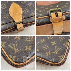 USED LOUIS VUITTON ルイヴィトン モノグラム カルトシエール MM M51253 8912SL ショルダーバッグ ブラウン系 レディースの画像7