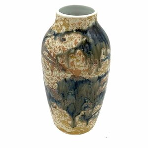 KS USED 有田焼 花瓶 光風作 陶芸品 壺 骨董品 陶器 インテリア 置物 伝統工芸 フラワーベース 長期保管品 高さ 19ｃｍ 共箱 付