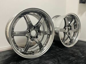 希少 B.I.M Drift Master ドリフトマスター 18インチ 9.5J 5穴 PCD 114.3スパッタリング メッキ 検) bim JDM USDM ドリケツ ドリフト