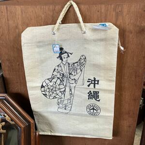 [ магазин H44] JOURNEY BAG времена предмет . земля производство задний материалы винил Okinawa 