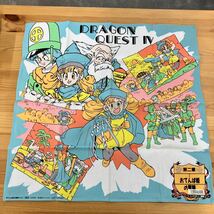 【C-99】鳥山明 ハンカチ ドラゴンクエストⅣ ハンカチ 5枚セット　現状品_画像6