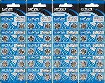 SUNCOM LR44 アルカリ ボタン電池 サンコム 電卓/ゲーム/カメラ/ICライター/腕時計/LEDキャンドル/万歩計/補聴_画像1