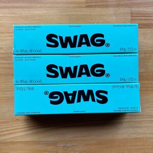 swag トゥースペースト　歯磨き粉　3箱　未開封品