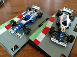 週末限定値下げ デアゴスティーニF1マシンコレクション ウイリアムズFW16 、FW19タバコデカール 1/43 