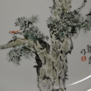 中国美術 景徳鎮 皿 中国古玩 置物の画像3
