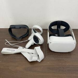 CK15 美品 Oculus オキュラス Quest クエスト 2 VRゴーグル オールインワンヘッドセット コントローラー 接顔パーツ