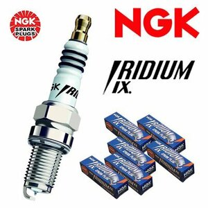 NGK イリジウムIXプラグ 1台分 6本セット ホンダ 1500cc ゴールドウィング (GL1500/GL1500SE) [SC22]
