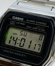 動作　CASIO カシオ スタンダード デジタル ゴールド A158W 腕時計_画像2