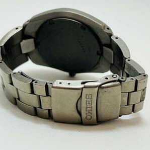 動作未確認 SEIKO セイコー パーペチュアルカレンダー 8F32-0040 メンズ 腕時計 チタニウムの画像6