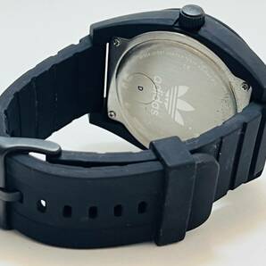 動作未確認 adidas アディダス SANTIAGO サンティアゴ ADH2970 シリコン ラバー バンド クオーツ アナログ メンズ腕時計の画像5