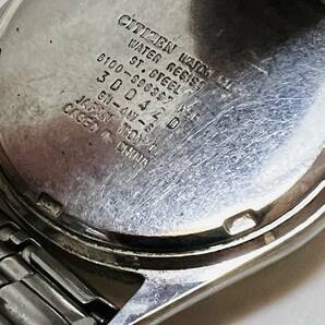 動作未確認 CITIZEN QUARTZ 6100-S96397 腕時計 シチズン クォーツ メンズ 腕時計の画像5