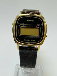 希少　動作　CASIO カシオ CASIOTRON 31CGS-15 カシオトロン デジタル　腕時計