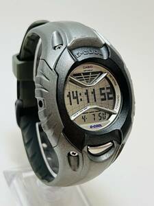希少　動作　CASIO カシオ G-SHOCK ジーショック G-COOL ジークール GC-1000 メンズ 腕時計 デジタル シルバー ラバーベルト