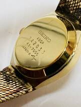 動作未確認　SEIKO セイコー 9443-7000　ゴールド　レディース　腕時計_画像5