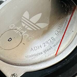 動作未確認 adidas アディダス SANTIAGO サンティアゴ ADH2970 シリコン ラバー バンド クオーツ アナログ メンズ腕時計の画像4