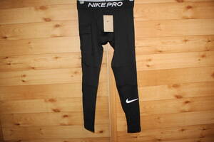  unused men's M black Nike NIKEPRO Nike Pro land running warm tights 1 pocket DQ4871 free shipping prompt decision 