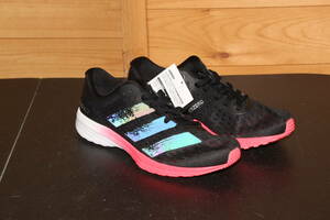  unused lady's 25.adidas Adidas Adi Zero RC 2 W black / pink EG4654 running shoes free shipping 