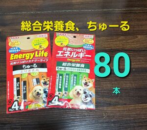 4000円相当！いなば国産　ちゅーる、総合栄養食　80本