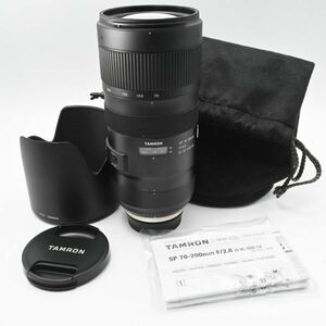 【超美品/動作◎】TAMRON 大口径望遠ズームレンズ SP 70-200mm F2.8 Di VC USD G2