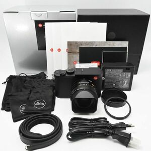 【新品級の極上美品/動作◎】Leica　ライカ　ブラックアルマイトデジタルカメラ Q2 19050