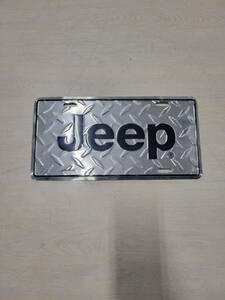 Jeep ナンバープレートフレーム