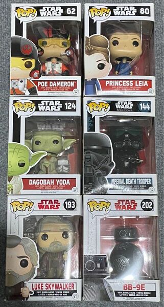 Funko POP!STAR WARSシリーズ フィギュアセット