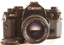 CANON キャノン A-1 NFD 50mm 1:1.4 シャッター鳴き無し 動作品　_画像1