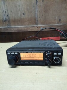 KENWOOD　TM-221 144MHz FM TRANSCEIVER 通電確認済み　ジャンク FMトランシーバー 無線機 アマチュア無線