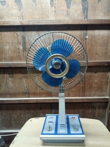  electric fan Showa Retro antique TOSHIBA Toshiba SF-30D animation equipped retro electric fan operation verification ending 