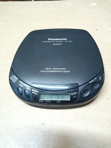 Panasonic パナソニック ポータブルCDプレーヤー　CDウォークマン 動作確認済み　SL-S140　現状品