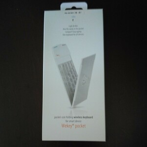 Pocket-size Wireless Keyboard PN-301WH（白）