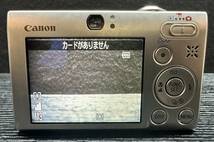 Canon PC1262 IXY DIGITAL25 IS IMAGE STABILIZER Ai AF デジカメ / CANON ZOOM LENS 3x IS 6.2-18.6mm 1:2.8-4.9 キャノン コンデジ #2218_画像5