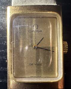 腕時計 OMEGA DE VILLE Cal.1070 36393687 511.0458 オメガ デビル 21.33g レディース 10D204WA