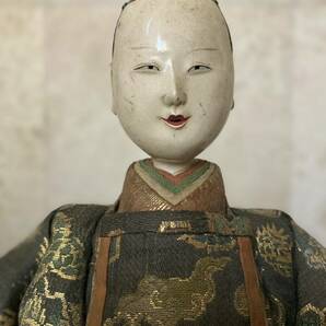 享保雛 江戸中期 古い 骨董 古美術 雛人形 お雛様 当時物ひな人形 の画像5