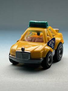 TAKARA/ チョロQ/ A-26/ BENZ 500SEL/ ベンツ/ POLICE/ DUNLOPタイヤ/ A品番/ 日本製/ イエロー/ 