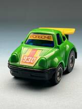 TAKARA/ チョロQ/ PENNY RACERS/ ペニーレーサー/ PORSCHE 930/ ポルシェ930/ DUNLOPタイヤ/ グリーン/_画像1