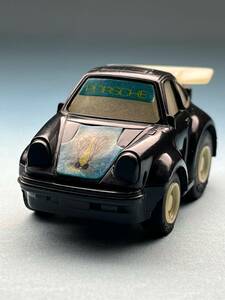 TAKARA/ Choro Q/ PENNY RACERS/pe колено Racer / PORSCHE 930/ Porsche 930/ DUNLOP шина / чёрный / Glow in the Dark/