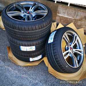 新品 タイヤホイール4本セット BMW 3シリーズ Z4 E90 E89 １８インチ ホイールとタイヤ付き225/40R18 225/40R18タイヤ年式2021