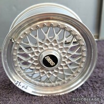 BBS RS137 16インチ7J/ET+45/ PCD 114.3/5H/ ハブ径約60mm ホイール1本のみ　クラウン カムリ マークX マーク2 チェイサー クレスタ _画像4