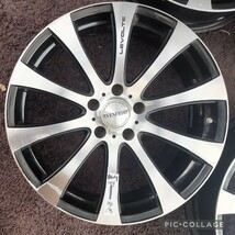 VENERDi LEVOLTE COSMIC 19インチ 19×7.5J +53 114.3 5H ハブ:約73 4本Set 80系 ノア ヴォクシー ステップワゴン MAZDA3_画像4