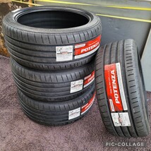 ブリヂストン　POTENZA S007A 255/40R20 101W XL　夏新品タイヤのみ4本セット メルセデスベンツ　ポルシェ　日産GT-R アウディA6 ボルボC40_画像1