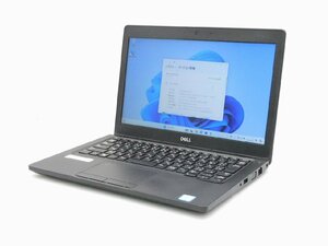 【1円スタート】DELL Latitude 5290 Core i5 8250U 1.6Ghz 16GB 256GB(M.2 NVMe SSD) 12.5インチ HD (1366×768) Windows11 Pro 64bit